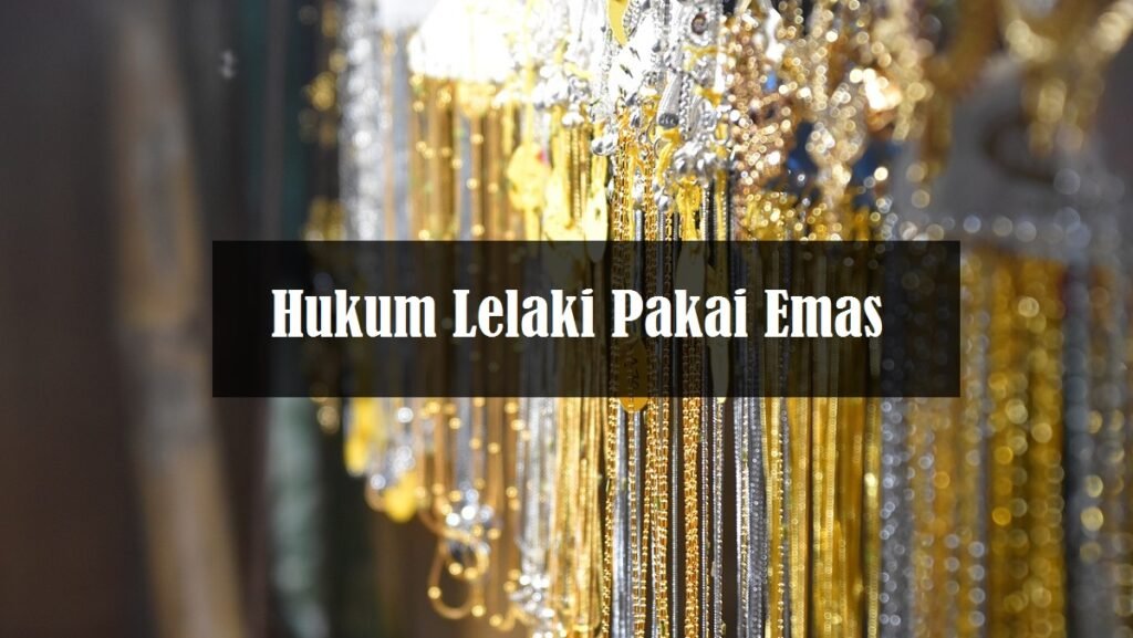 hukum lelaki pakai emas